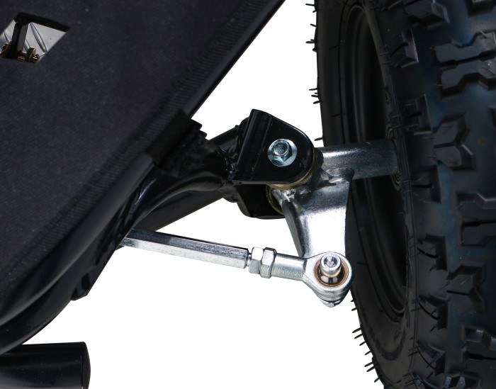 Gokart Fast Dragon na akumulator Zielony 30km/h + Silnik 1000W + Koła pompowane + Regulacja siedzenia + Pasy-20 7806 