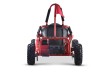 Gokart Fast Dragon na akumulator Czerwony 30km/h + Silnik 1000W + Koła pompowane + Regulacja siedzenia + Pasy-6 7807 