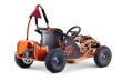 Gokart Fast Dragon na akumulator Pomarańcz 30km/h + Silnik 1000W + Koła pompowane + Regulacja siedzenia + Pasy-4 7809 