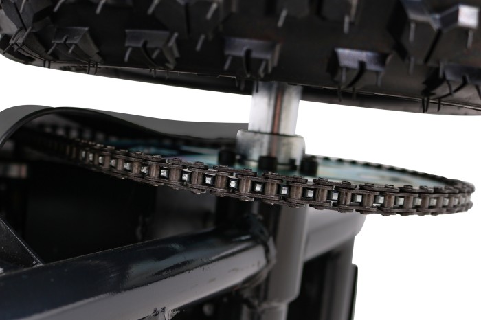 Gokart Fast Dragon na akumulator Pomarańcz 30km/h + Silnik 1000W + Koła pompowane + Regulacja siedzenia + Pasy-11 7809 