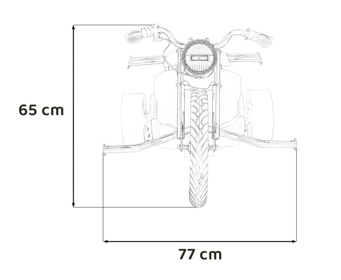 Pojazd DRIFT BIKE 21 Niebieski-15 7811 
