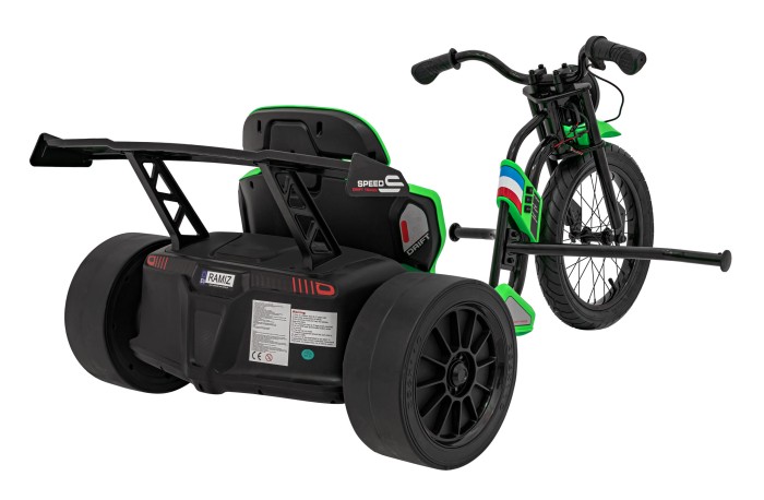 Pojazd DRIFT BIKE 21 Zielony-7 7813 