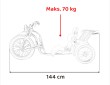 Pojazd DRIFT BIKE 21 Zielony-14 7813 