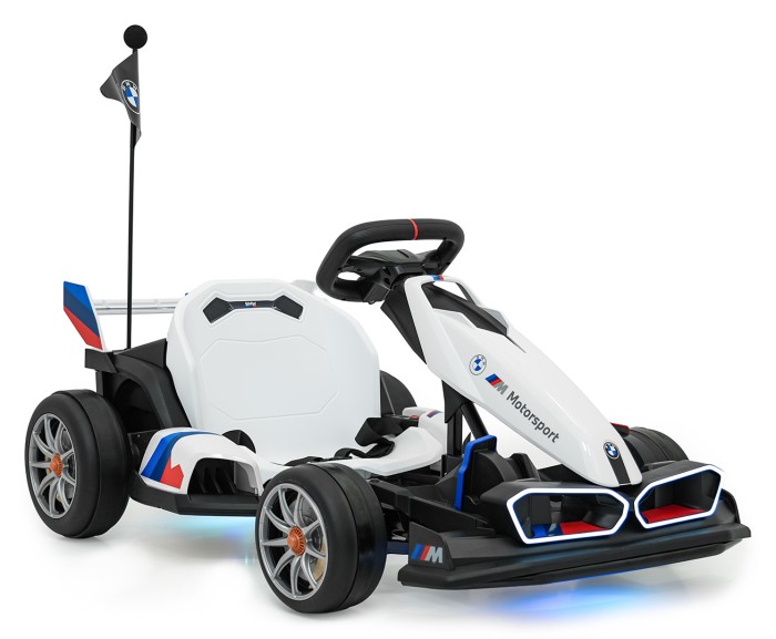 Pojazd Gokart BMW z Funkcją Driftu Biały-2 7815 