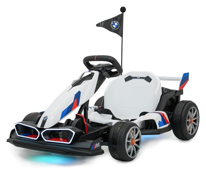 Pojazd Gokart BMW z Funkcją Driftu Biały-3 7815 