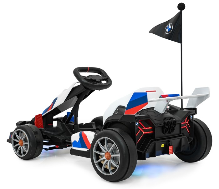 Pojazd Gokart BMW z Funkcją Driftu Biały-4 7815 