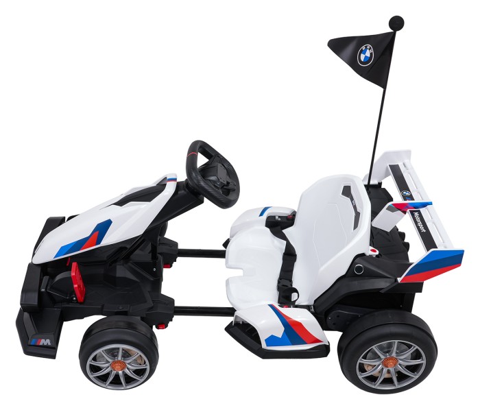 Pojazd Gokart BMW z Funkcją Driftu Biały-7 7815 