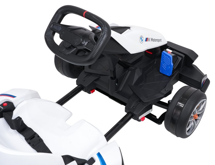 Pojazd Gokart BMW z Funkcją Driftu Biały-8 7815 