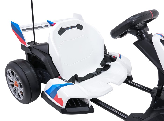 Pojazd Gokart BMW z Funkcją Driftu Biały-19 7815 