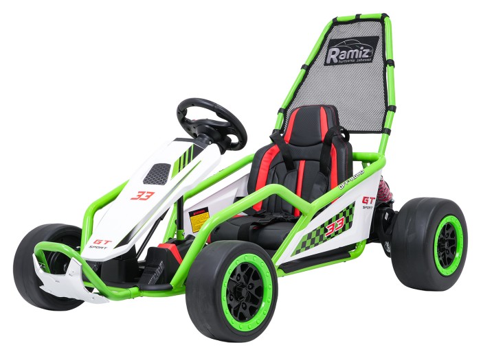Pojazd Gokart TORNADO z Funkcją Driftu Zielony-5 7816 