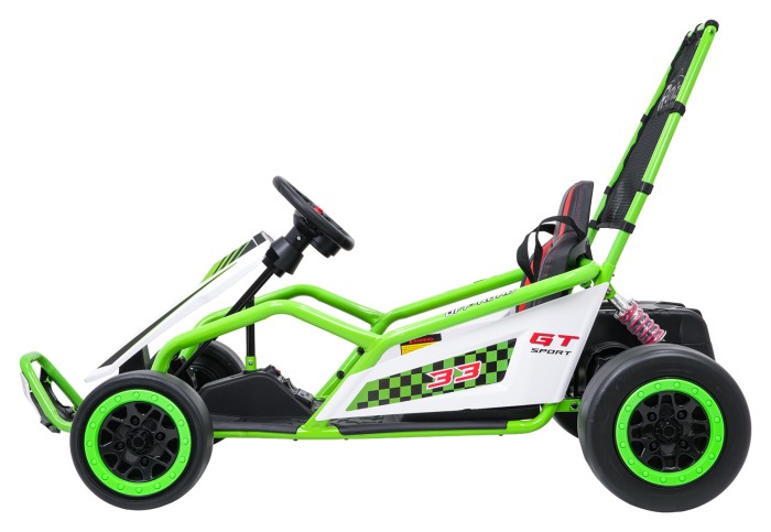 Pojazd Gokart TORNADO z Funkcją Driftu Zielony-6 7816 