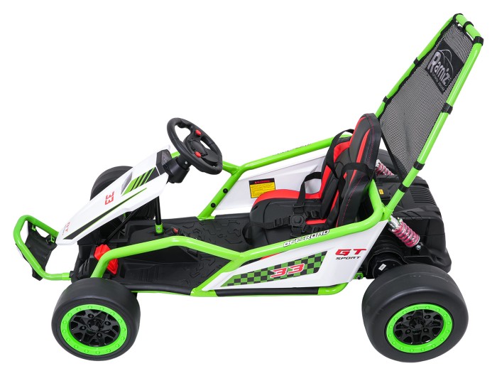 Pojazd Gokart TORNADO z Funkcją Driftu Zielony-7 7816 