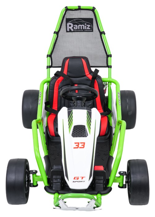 Pojazd Gokart TORNADO z Funkcją Driftu Zielony-12 7816 