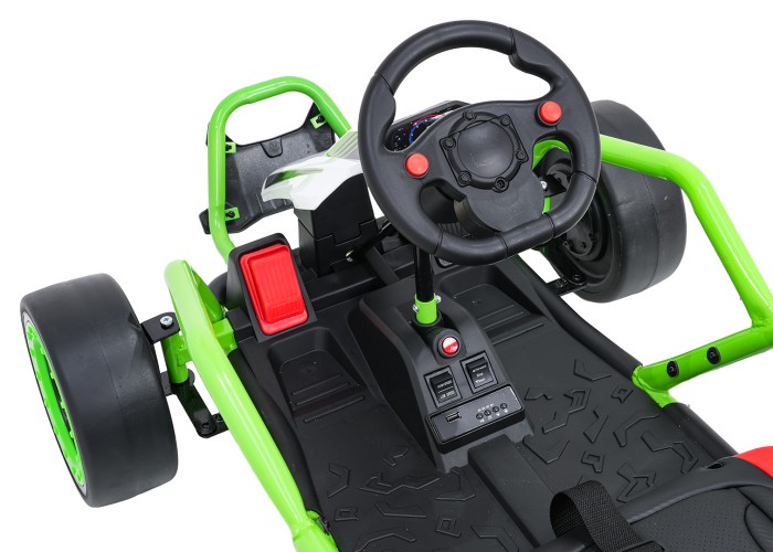 Pojazd Gokart TORNADO z Funkcją Driftu Zielony-15 7816 