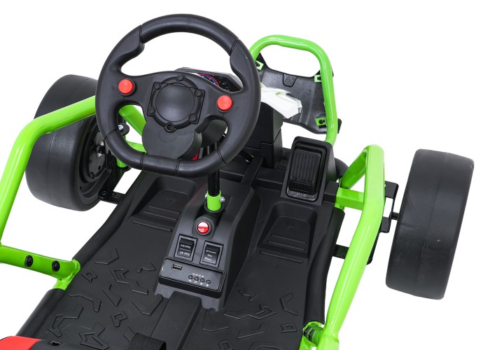 Pojazd Gokart TORNADO z Funkcją Driftu Zielony-16 7816 