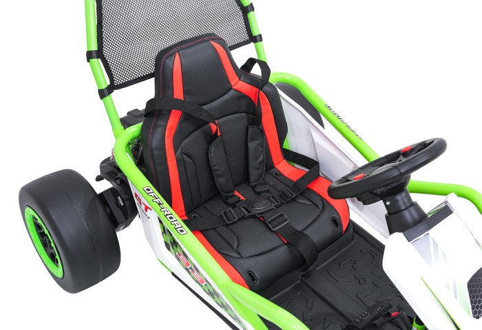 Pojazd Gokart TORNADO z Funkcją Driftu Zielony-21 7816 