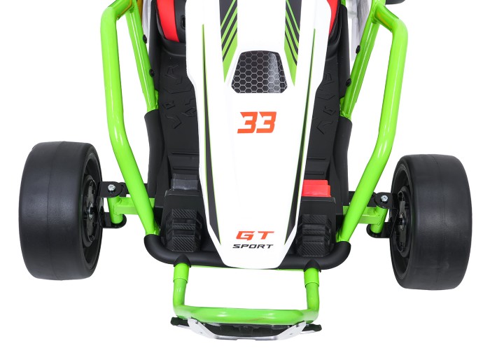 Pojazd Gokart TORNADO z Funkcją Driftu Zielony-22 7816 