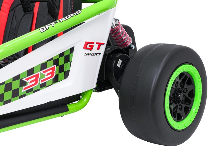 Pojazd Gokart TORNADO z Funkcją Driftu Zielony-23 7816 