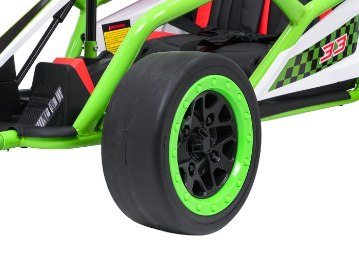 Pojazd Gokart TORNADO z Funkcją Driftu Zielony-24 7816 