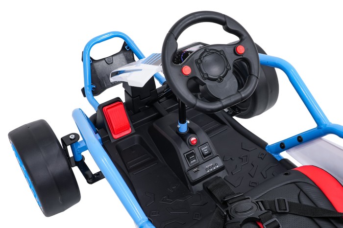 Pojazd Gokart TORNADO z Funkcją Driftu Niebieski-15 7817 