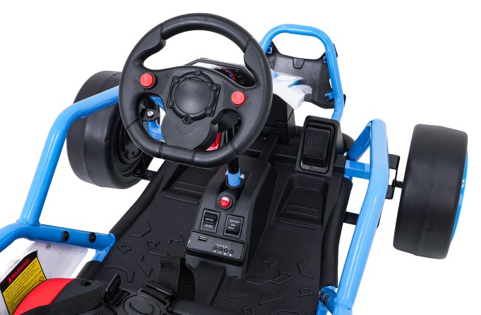 Pojazd Gokart TORNADO z Funkcją Driftu Niebieski-16 7817 