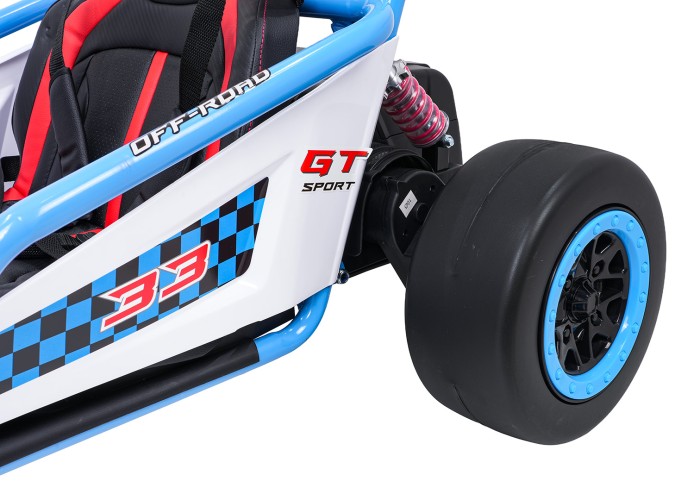 Pojazd Gokart TORNADO z Funkcją Driftu Niebieski-21 7817 