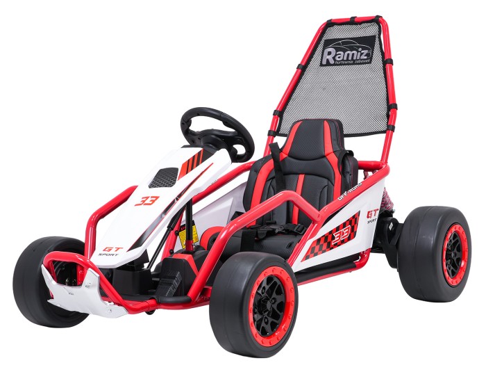 Pojazd Gokart TORNADO z Funkcją Driftu Czerwony-4 7818 