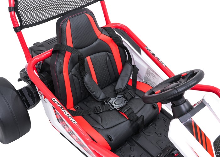 Pojazd Gokart TORNADO z Funkcją Driftu Czerwony-18 7818 