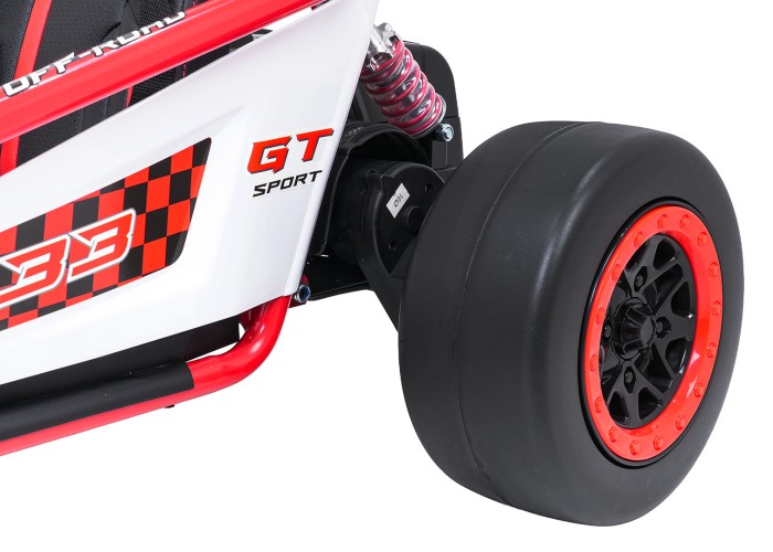 Pojazd Gokart TORNADO z Funkcją Driftu Czerwony-19 7818 