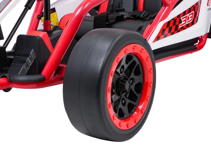 Pojazd Gokart TORNADO z Funkcją Driftu Czerwony-20 7818 