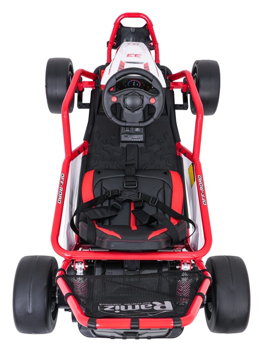 Pojazd Gokart TORNADO z Funkcją Driftu Czerwony-24 7818 