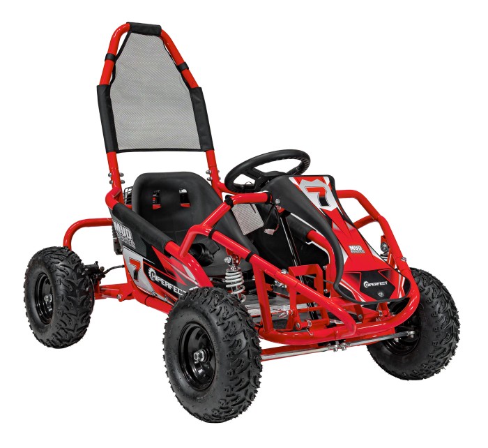 Pojazd Gokart Spalinowy MUD MONSTER Czerwony-2 7820 