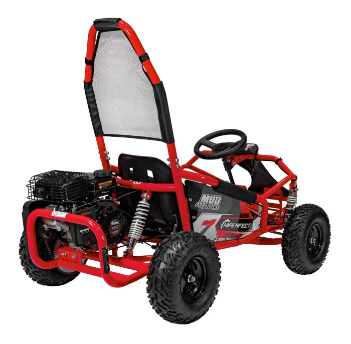 Pojazd Gokart Spalinowy MUD MONSTER Czerwony-10 7820 