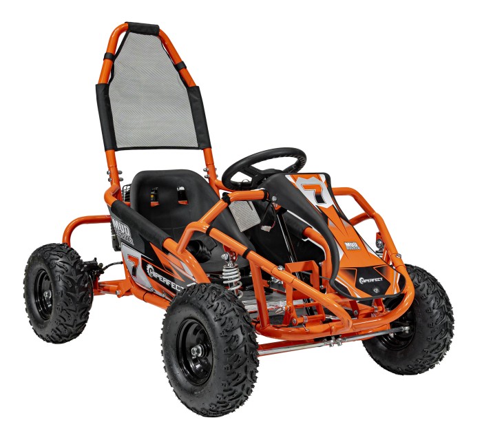 Pojazd Gokart Spalinowy MUD MONSTER Pomarańczowy-2 7821 