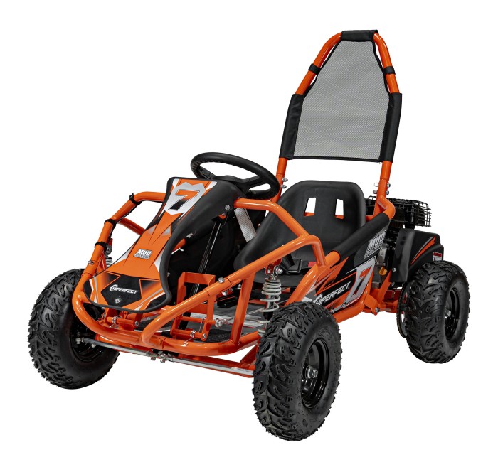 Pojazd Gokart Spalinowy MUD MONSTER Pomarańczowy-3 7821 