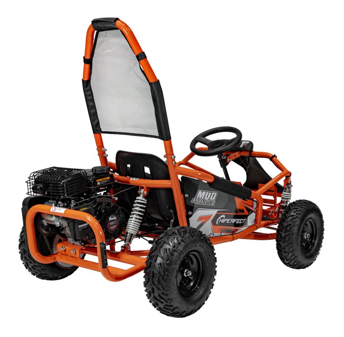 Pojazd Gokart Spalinowy MUD MONSTER Pomarańczowy-7 7821 