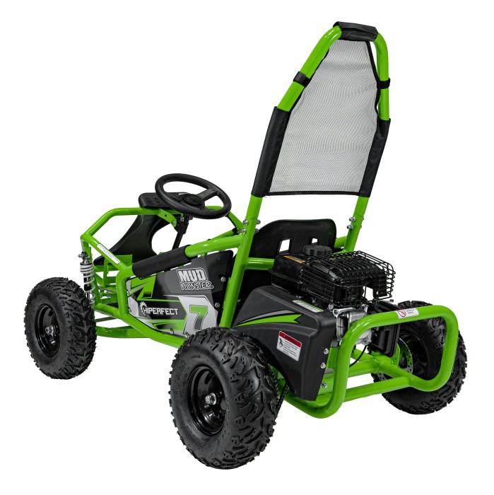 Pojazd Gokart Spalinowy MUD MONSTER Zielony-5 7822 