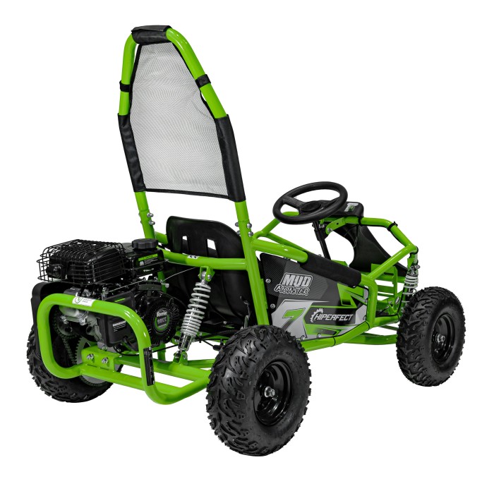 Pojazd Gokart Spalinowy MUD MONSTER Zielony-7 7822 