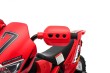 Motorek Cross dla dzieci Pojazd na akumulator Czerwony + Pomocnicze kółka + Dźwięki LED-14 7825 