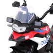 Motor BMW F850 GS na akumulator dla dzieci Czerwony + Kółka pomocnicze + Audio LED + Wolny Start + EVA-3 7830 