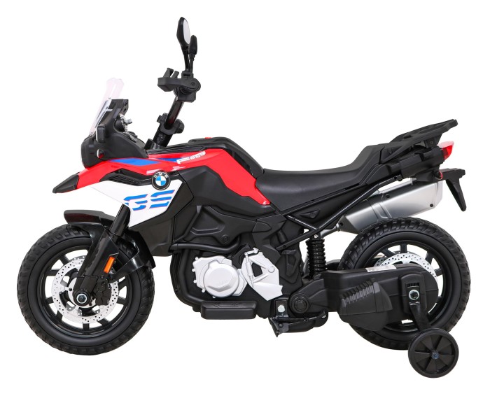 Motor BMW F850 GS na akumulator dla dzieci Czerwony + Kółka pomocnicze + Audio LED + Wolny Start + EVA-4 7830 
