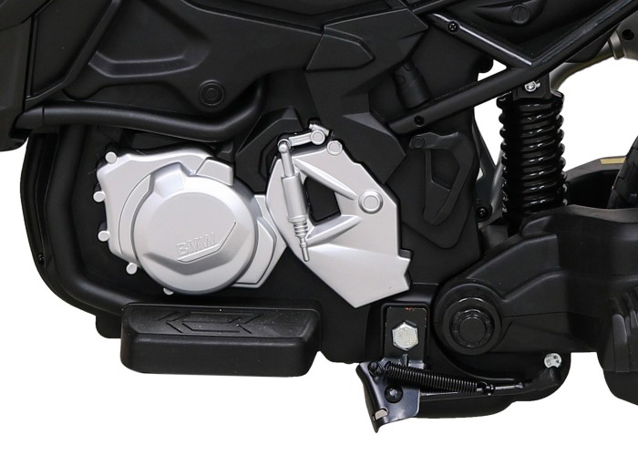 Motor Policyjny BMW F850 GS na akumulator dla dzieci + Kółka pomocnicze + Syrena + Światła + 2 Kufry + Wolny Start-5 7831 