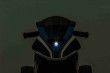 Motor BMW HP4 na akumulator dla dzieci Niebieski + 3 Koła + LED + MP3 USB + Ekoskóra-1 7835 
