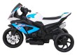 Motor BMW HP4 na akumulator dla dzieci Niebieski + 3 Koła + LED + MP3 USB + Ekoskóra-5 7835 