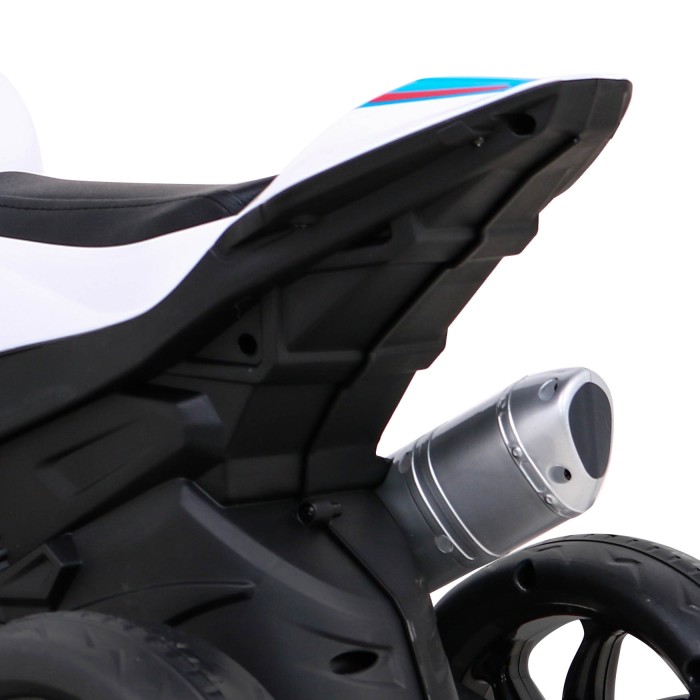 Motor BMW HP4 na akumulator dla dzieci Niebieski + 3 Koła + LED + MP3 USB + Ekoskóra-8 7835 