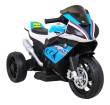 Motor BMW HP4 na akumulator dla dzieci Niebieski + 3 Koła + LED + MP3 USB + Ekoskóra-14 7835 