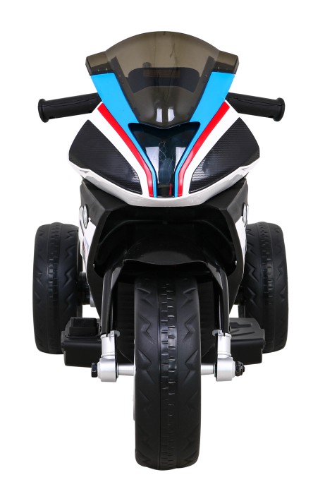 Motor BMW HP4 na akumulator dla dzieci Niebieski + 3 Koła + LED + MP3 USB + Ekoskóra-16 7835 