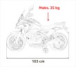 Motor Honda NC750X Biały-17 7841 