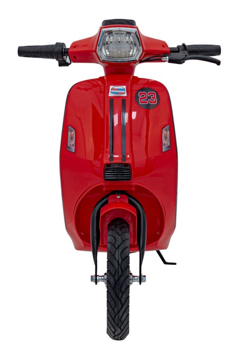 Pojazd Skuter Retro 23 Czerwony-2 7851 