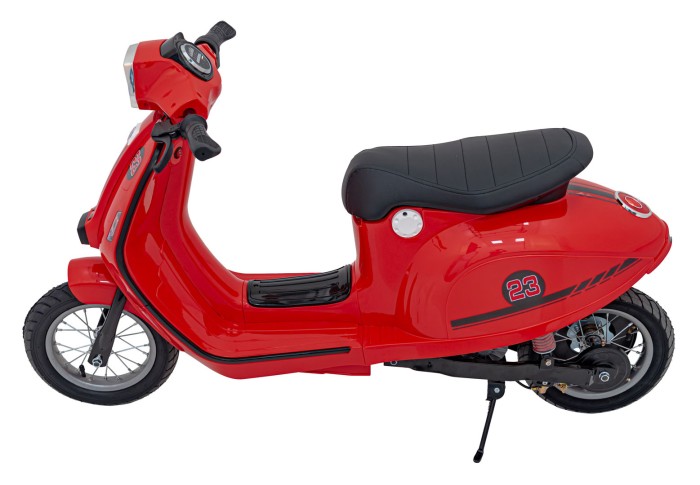 Pojazd Skuter Retro 23 Czerwony-5 7851 